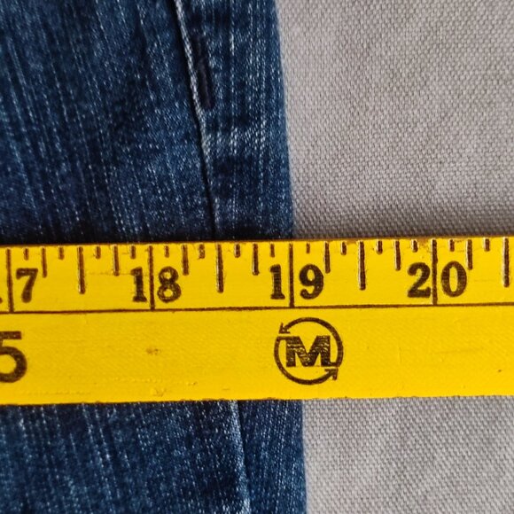 Croft&Barrow jeans women's size 8P denim blue straight leg stretch - Picture 10 of 13